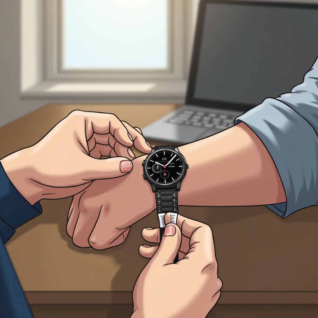 วิธีวัดขนาดนาฬิกา garmin