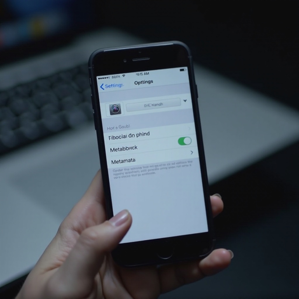 วิธีปิดเมทาดาต้าบน iPhone
