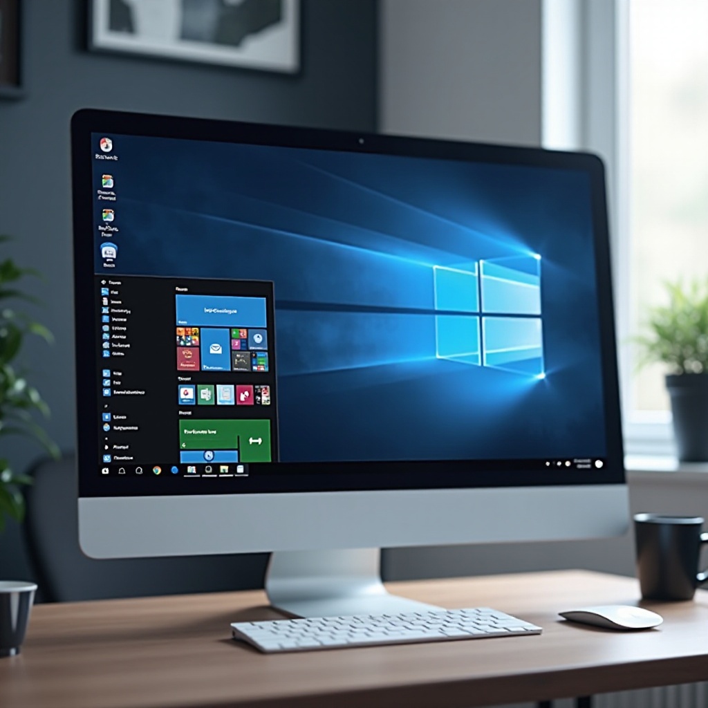 kung paano palakihin ang sukat ng isang desktop icon