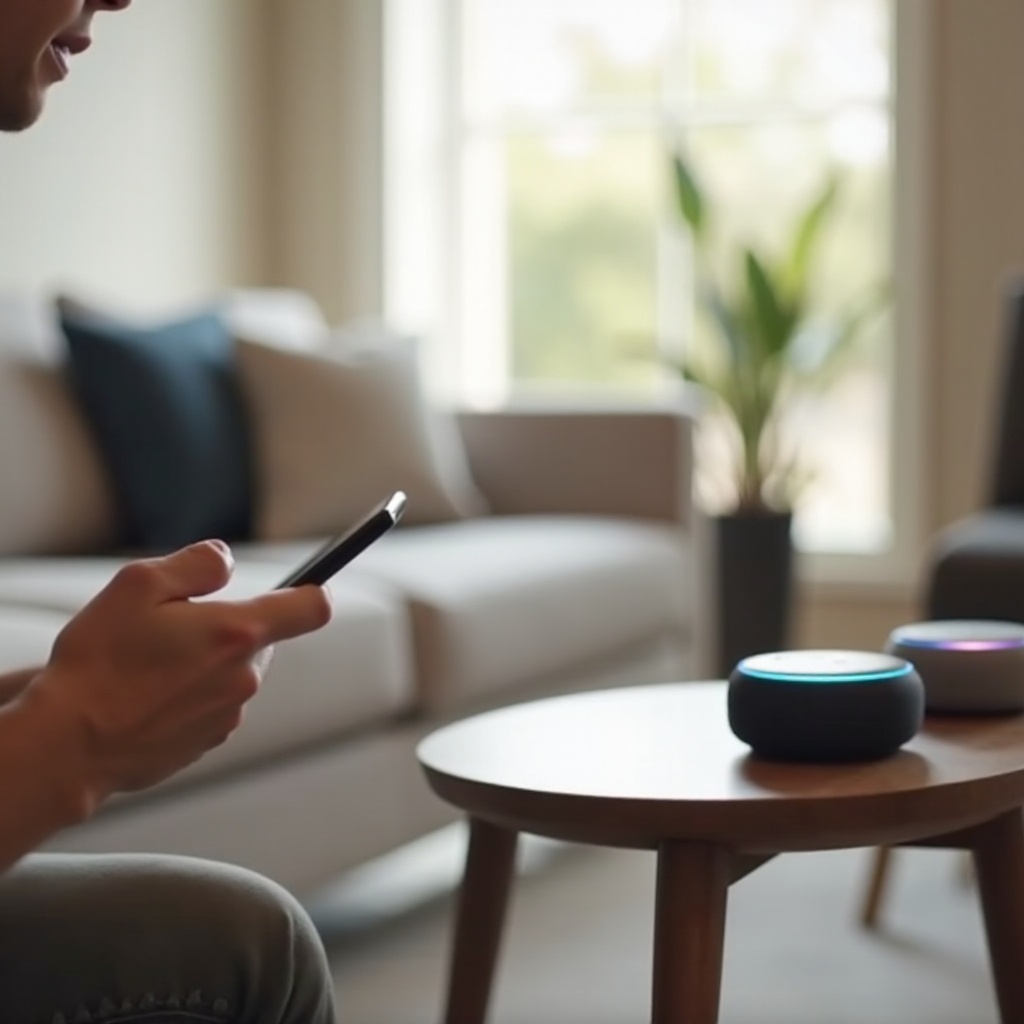 cara menghubungkan iPhone ke Echo Dot