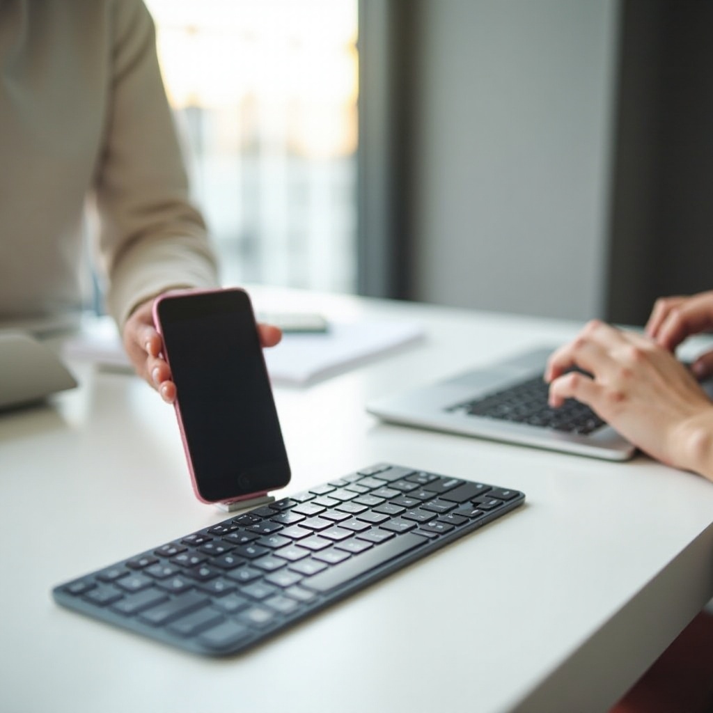 kung paano ikonekta ang keyboard sa iphone