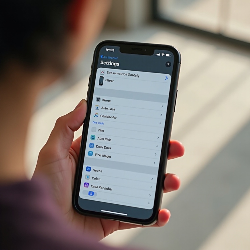 paano baguhin ang auto lock sa iphone