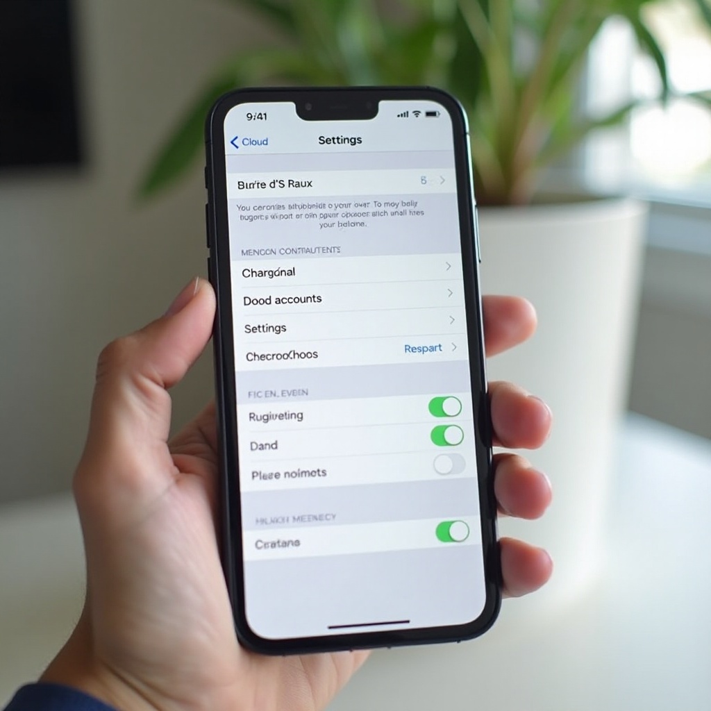 cara mengganti akun iCloud di iPhone