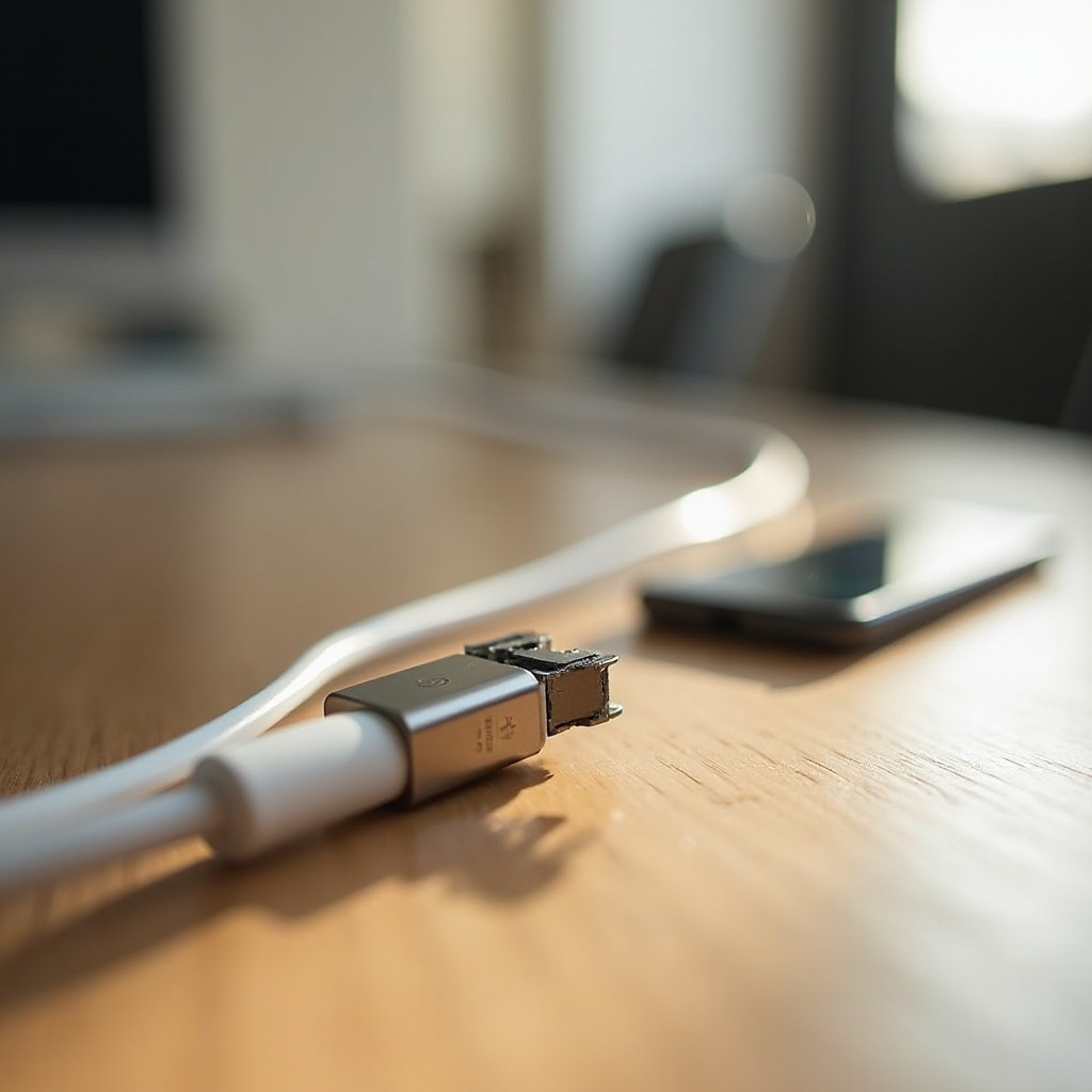 iPhoneの充電ケーブルの修理方法