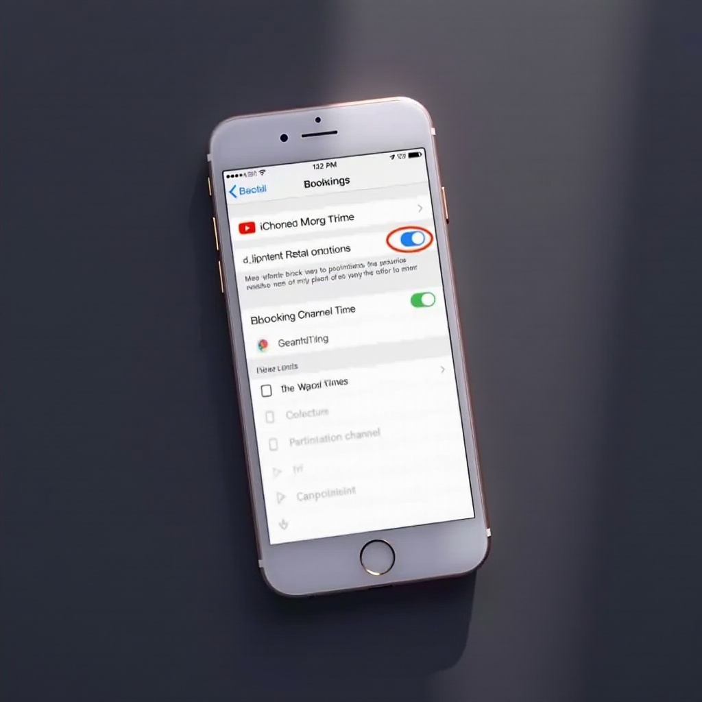 iPhoneでYouTubeチャンネルをブロックする方法