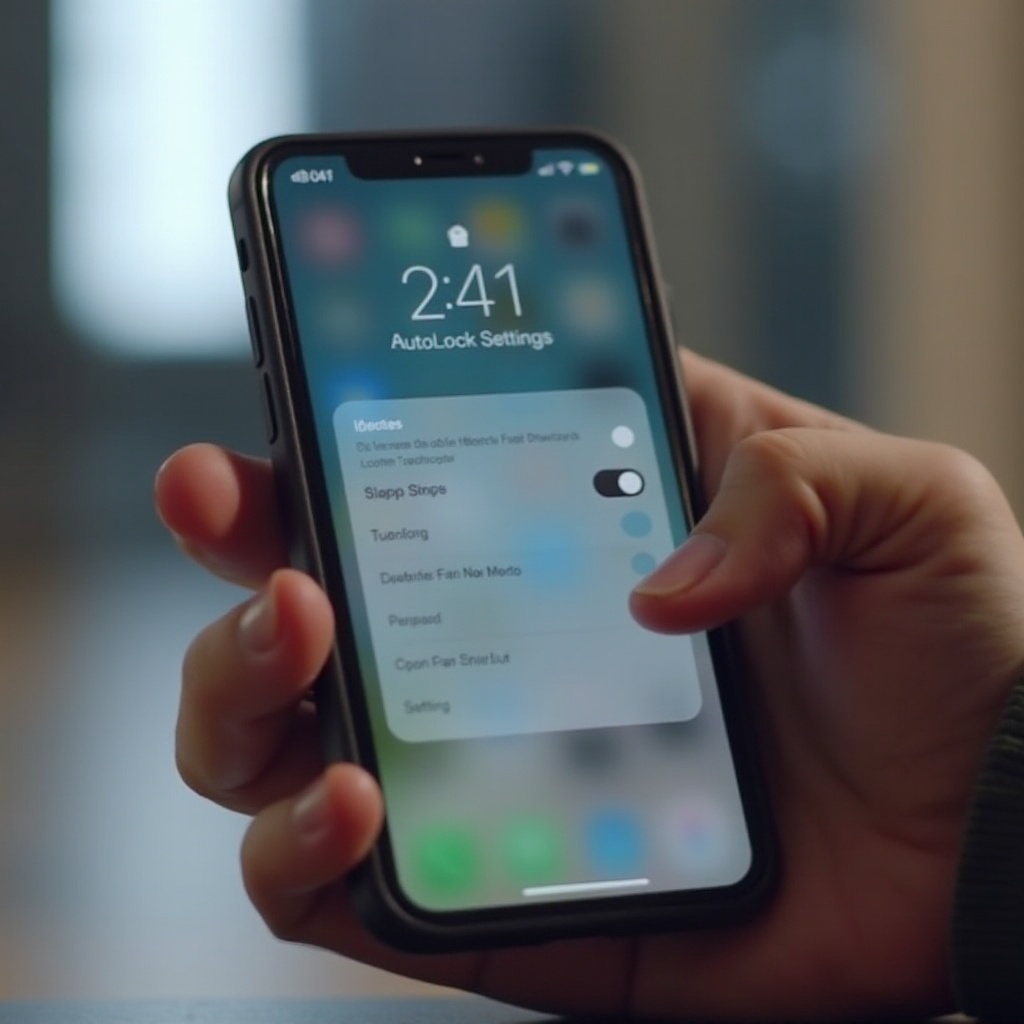 cara mengubah kunci otomatis di iPhone