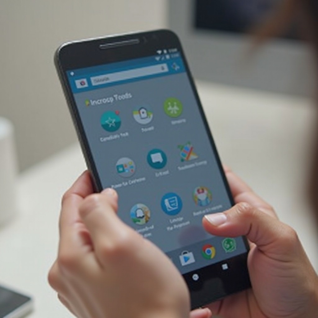 bagaimana cara membuat folder di ponsel Android saya