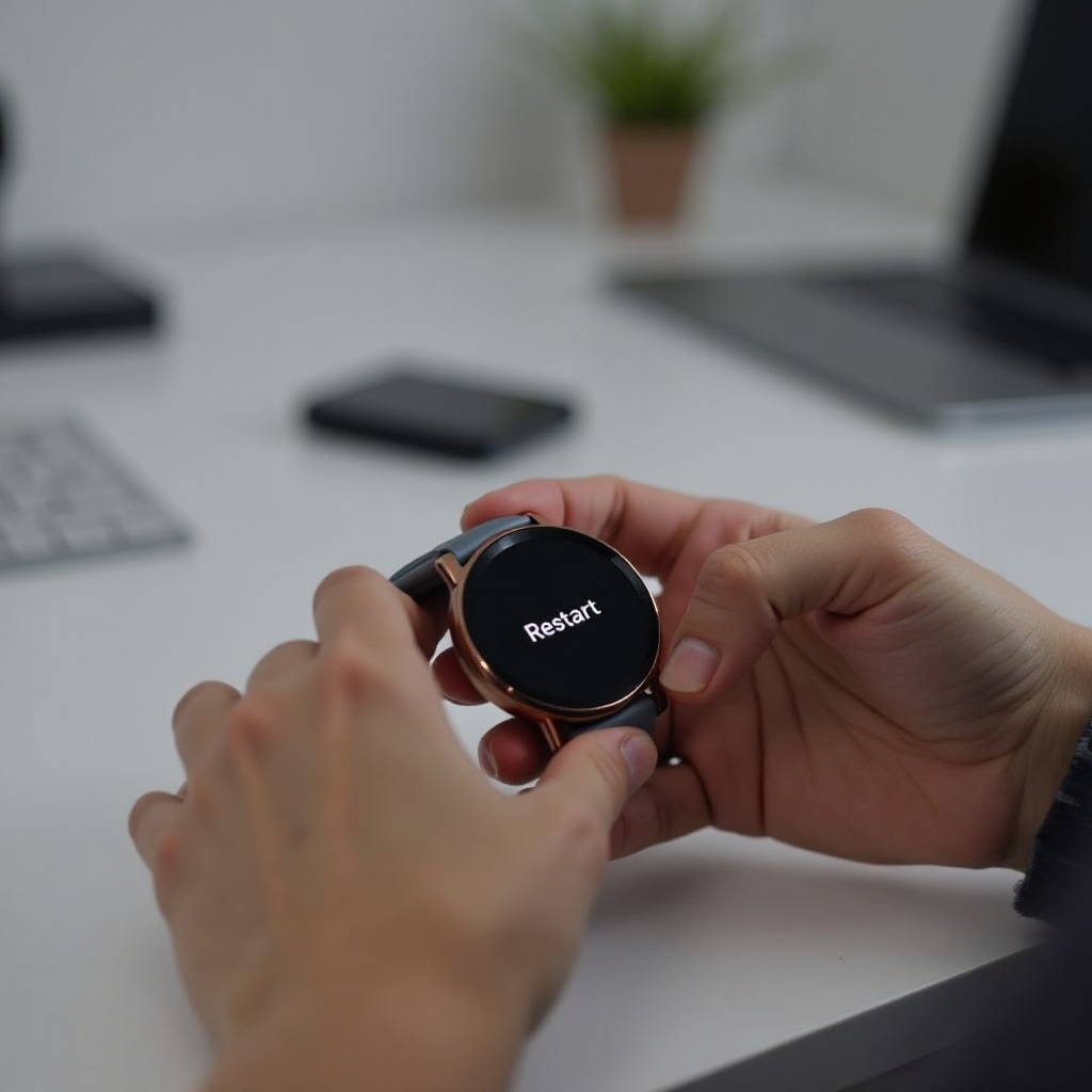 mulai ulang galaxy watch